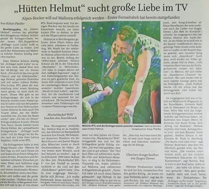 Zeitungsbericht